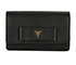 Saffiano Lux Bow Crossbody, front view